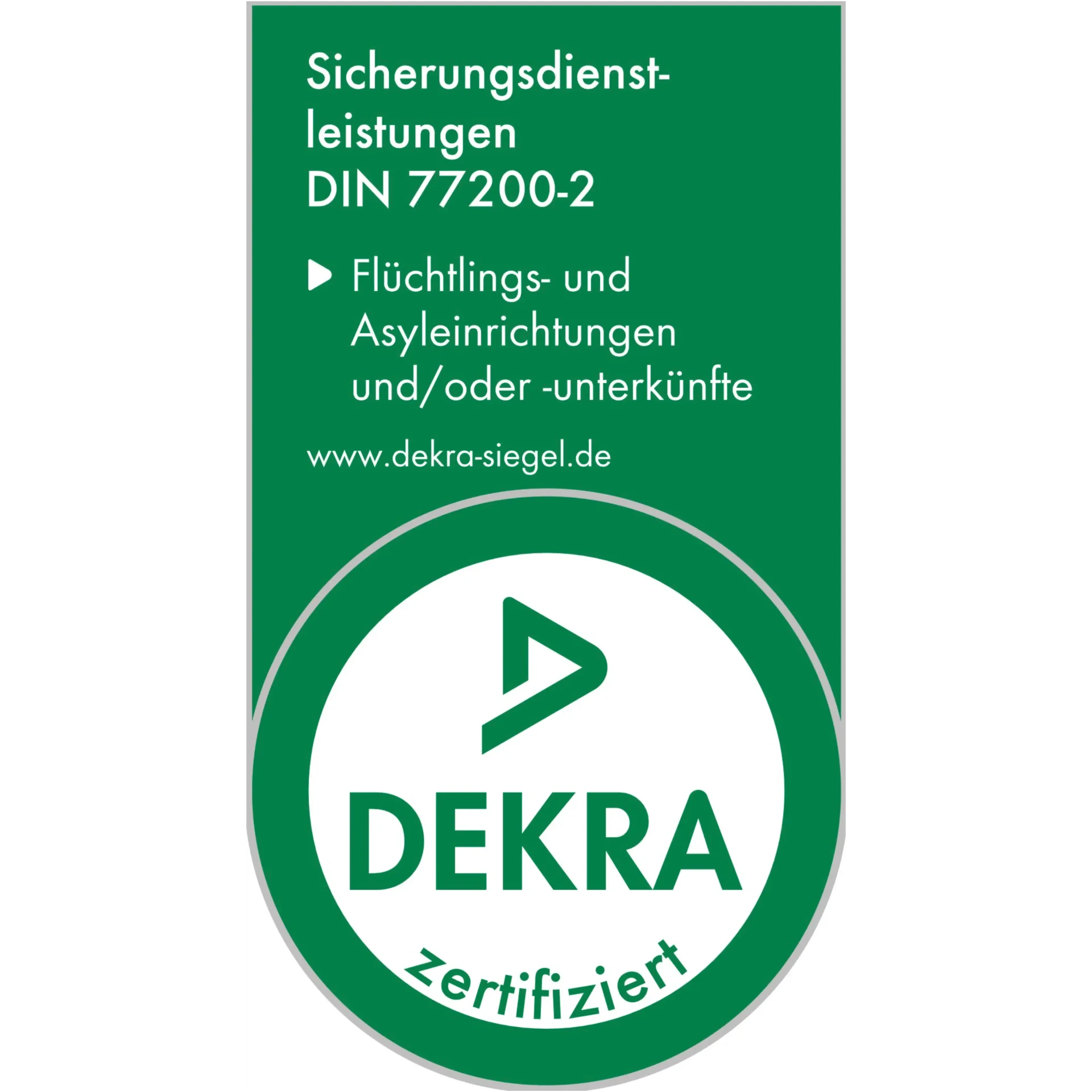 DEKRA DIN 77200-2 Zertifikat